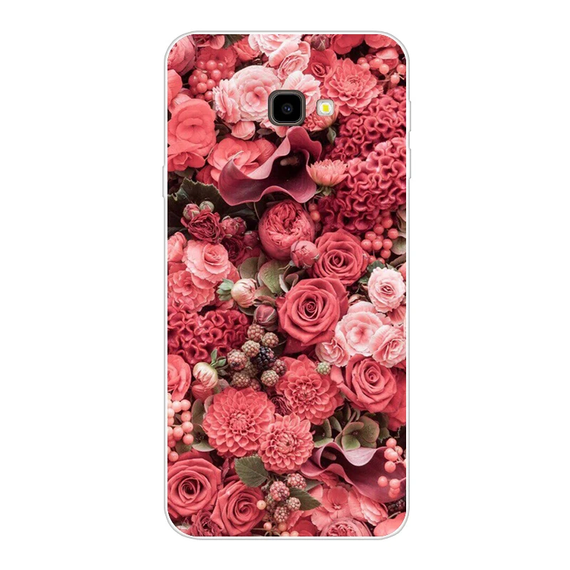 CAMEL Для Funda samsung J4 Plus чехол 360 силиконовый матовый для samsung Galaxy J4 Plus sm j415 чехол для телефона J4 Plus 6,0 - Цвет: CAMEL