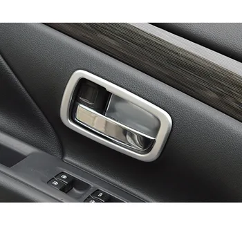 

Car styling stick trim ABS chrome door inner built handle bowl frame lamp armrest For Mitsubishi Outlander 2016 2017 2018 2019
