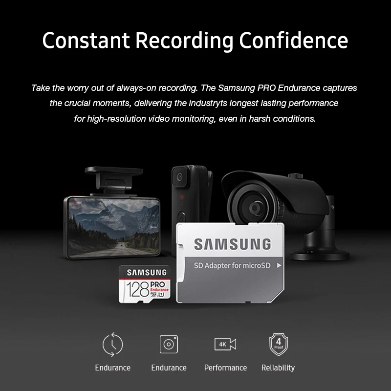 Карта памяти SAMSUNG PRO карта Micro SD 128 ГБ 64 32 SDXC SDHC класс 10 TF C10 Trans Flash 2019|Карты памяти| |