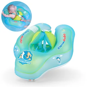 Anillo de natación inflable para niños, Flotador para piscina, accesorios para bebés, Círculo de baño, juguete de anillo inflable para Dropship