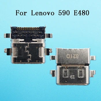 

2pcs/lot For Lenovo E590 E480 Laptop USB Data Charging Charger Port Tail Plug Micro USB Jack Internal Connector Replacement