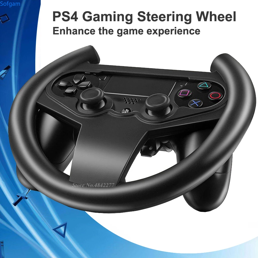 Ps4 Games Racing Wheel Gaming Steering Wheels Controller Holder Driving Car Game Gamepad Handle Play Station 4 Ps 4 Accessories Video Games Wheels Aliexpress