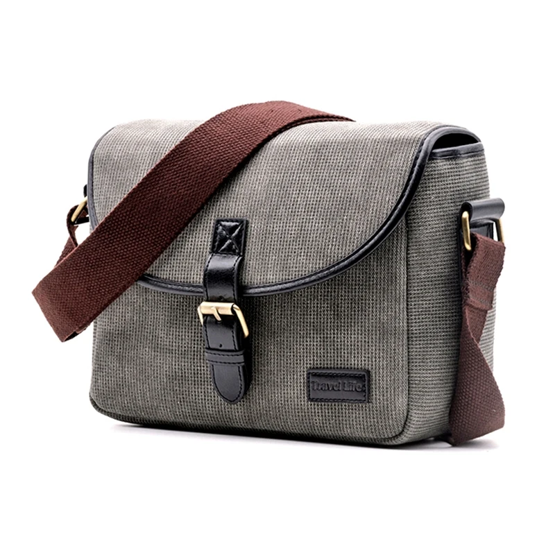 

Retro Photo Camera Bag Case Cover For Canon EOS 200D 77D 7D 80D 800D 1300D 6D 70D 760D 750D 700D 600D 100D 1200D 1100D SX540(Gra