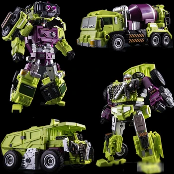 

2019 new Motel Db Gt01 Devastator Combiner Hook Mixmaster Longhaul Bonecrusher Scrupper Scavenger Transformation Action Figure