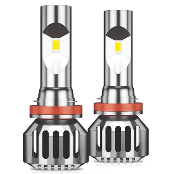 

New LED headlight bulb H1,H7,H11,9005,H4,9006 100W pair 8000LM 6000K high and low beam, high brightness headlight fog lamp bulb