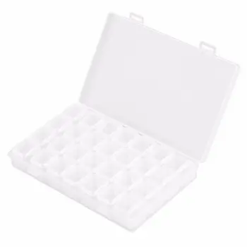 

Desktop 28 grid manicure storage box makeup cosmetics Multi-grid manicure box manicure transparent box