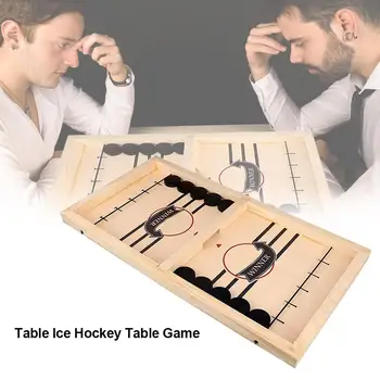 

Fast Hockey Sling Puck Game Paced Sling Puck Winner Fun Toys Board-Game Party Game Toys For Adult Child Family Hot In Sale