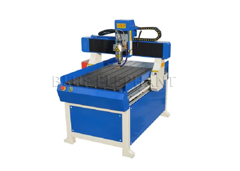 Синий слон Cnc 6090 реклама небольшой станок ЧПУ мини Дерево фреза для резки; Cnc для искусства и ремесел