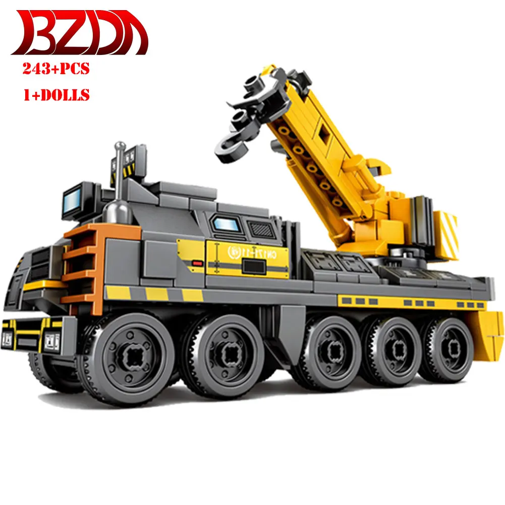 

BZD ALimited Edition Mechanical Technic Car Blocks Truck Forklift Engineering Vehicle Model Building Blocks Christmas Gift DIY