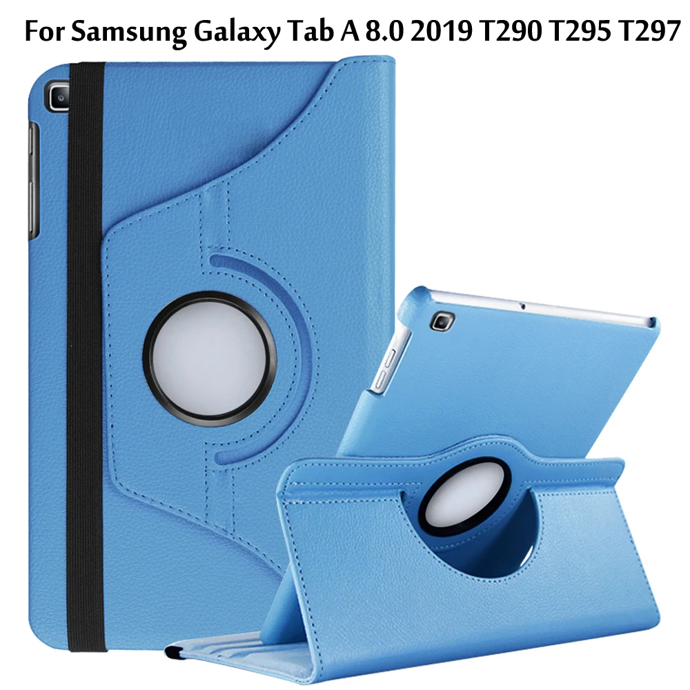 Чехол для Samsung Galaxy Tab A 8 0 2019 T290 T295 T297 SM дюйма складной чехол из искусственной