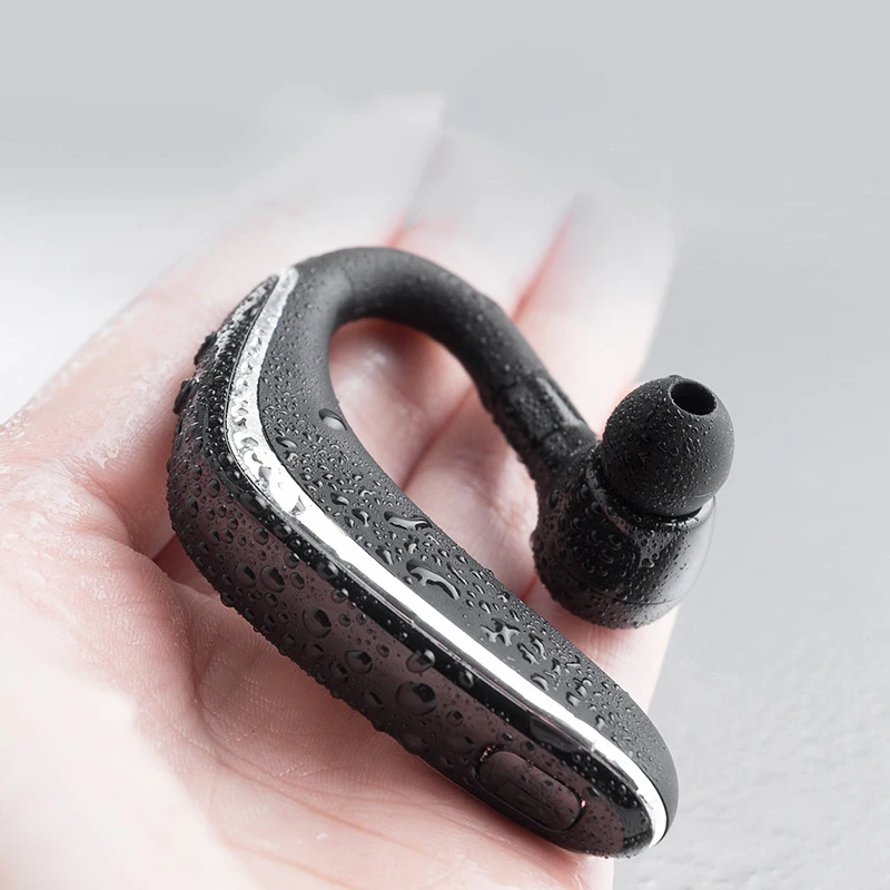 X01 Wireless Earphone Bluetooth 5 0 Hanging Ear Business Driving Headset HD Mic Waterproof Sports Headphone