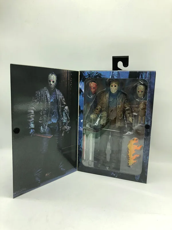 Najtaniej 2019 nowy typ oryginalny NECA Freddy vs Jason FVJ ostateczny Jason Voorhees figurka kolekcja zabawek Horror Halloween prezent