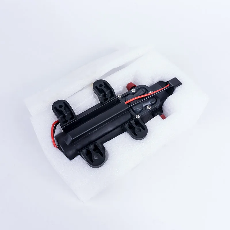 Мини DC 12V 80W 5.5L/мин 0.9Mpa черный микро Электрический водяной насос высокого давления