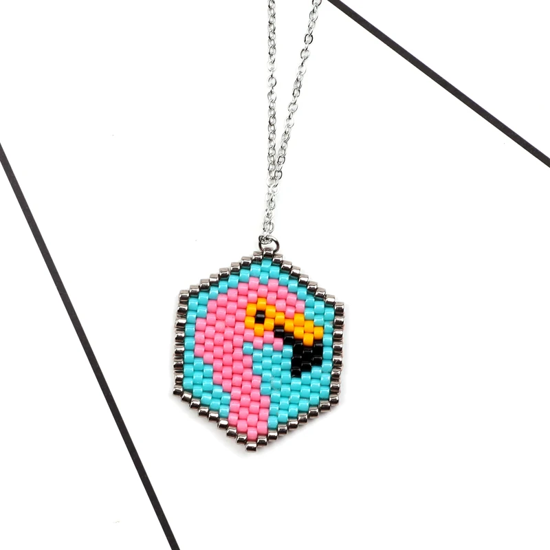 

FAIRYWOO Flamingo Fresh Necklace