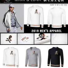 Z Мужская одежда для гольфа мужской свитер с длинными рукавами дышащая одежда для гольфа