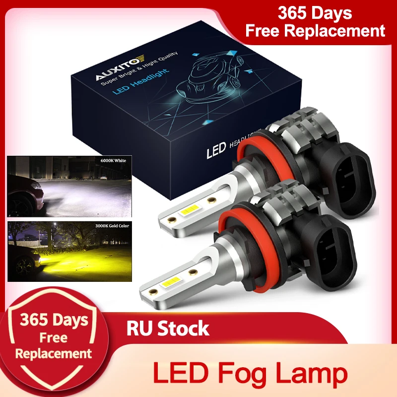 Fog-Lamp A6 AUXITO Canbus Audi A3 9006 H16JP Benz H8 H11 Hb4 Led HB3 9005 BMW for VW