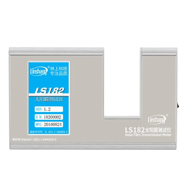 

LS182 Solar Film Glass Window Tint SHGC UV IR Rejection VLT Transmission Meter E65B