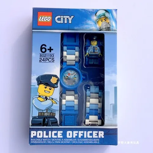 Marvel Avengers Iron Man Hulk Star Wars Kylo Ren Darth Vader Chirldren Watch Kawaii Toys Gifts Anime Favorites Collect Ornaments POLICE