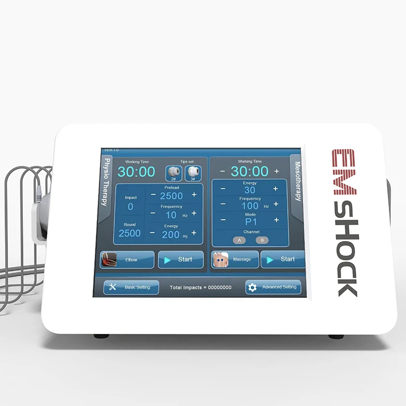 

Electric Muscle Stimulation + Shock Wave Therapy For ED treatment Decrease abdominal and body fat Muscle growth strength train