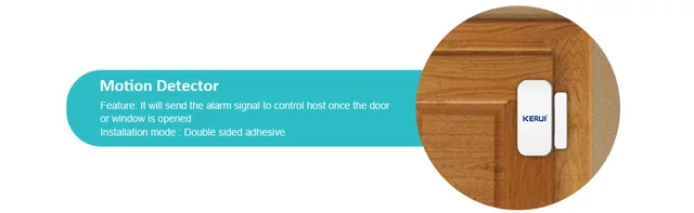 KERUI Wireless Door Alarm with Remote, Windows Open Alarms,Home Security Sensor, Pool Alarm for Kids Safety, Prevent Robbery (2 Pack) 9 Nabiha Infotech CCTV Camera Uttara-Dhaka & Security Products Supplier Nabiha Infotech CCTV Camera Uttara-Dhaka & Security Products Supplier