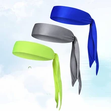 3 шт. спортивные повязки на голову впитывающие нескользящие повязки супер мягкие дышащие повязки на голову для фитнеса Бег Йога упражнения Спорт