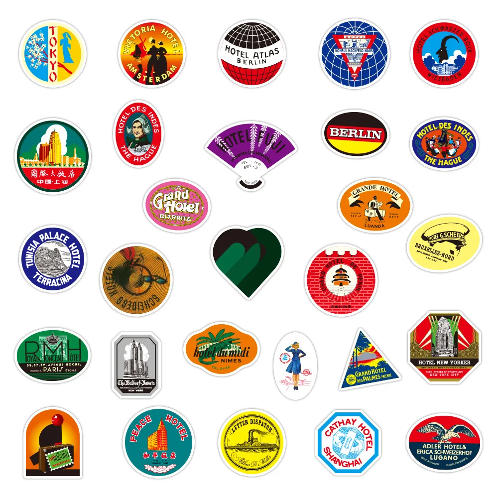 10/30/50PCS Outdoor Travel Stickers Water Cup Luggage Notebook Refrigerator Guitar Skateboard Sticker Wholesale 10/30/50PCS Outdoor Travel Stickers Water Cup Luggage Notebook Refrigerator Guitar Skateboard Sticker Wholesale