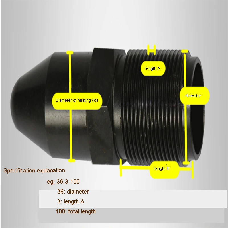 Injection Molding Machine Screw Nozzle Filter Head Nozzle Tool Parts