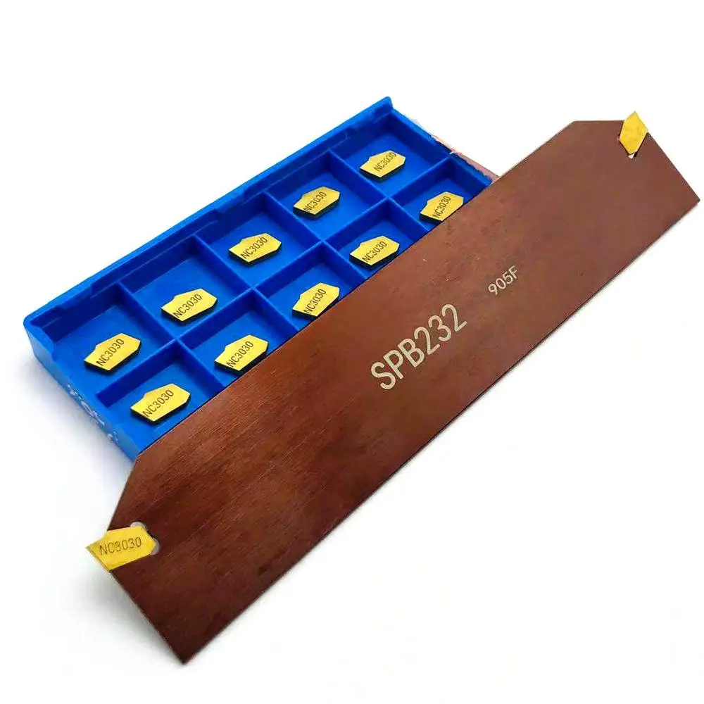 

SPB26 SPB32 for SP200 SP300 SP400 high quality slotted SPB lathe tool and cutting insert SPB26 SPB32 lathe CNC tool hss