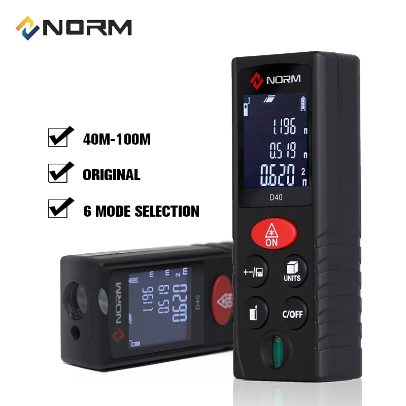 Лазерный дальномер Norm 100 м 80 60 40 | Инструменты