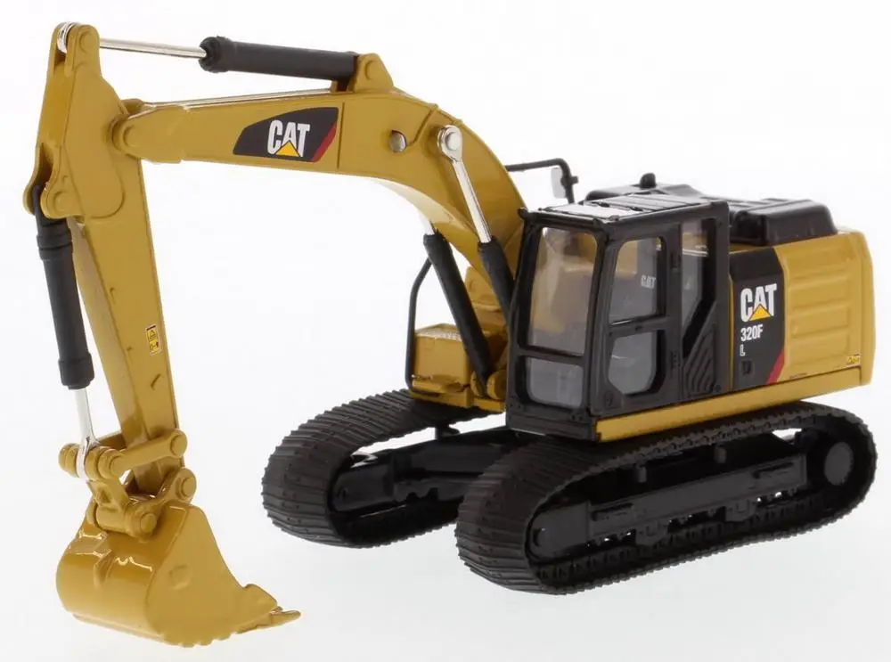 DM 1/64 весы Caterpillar Cat 320F L Гидравлический литой экскаватор модели #85606 |
