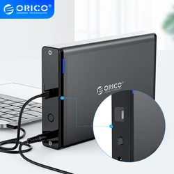 ORICO – boîtier pour disque dur de 3.5 pouces, Type C, SATA vers USB 3.1, Support pour disque dur externe de 16 to, 2.5/3.5 pouces 