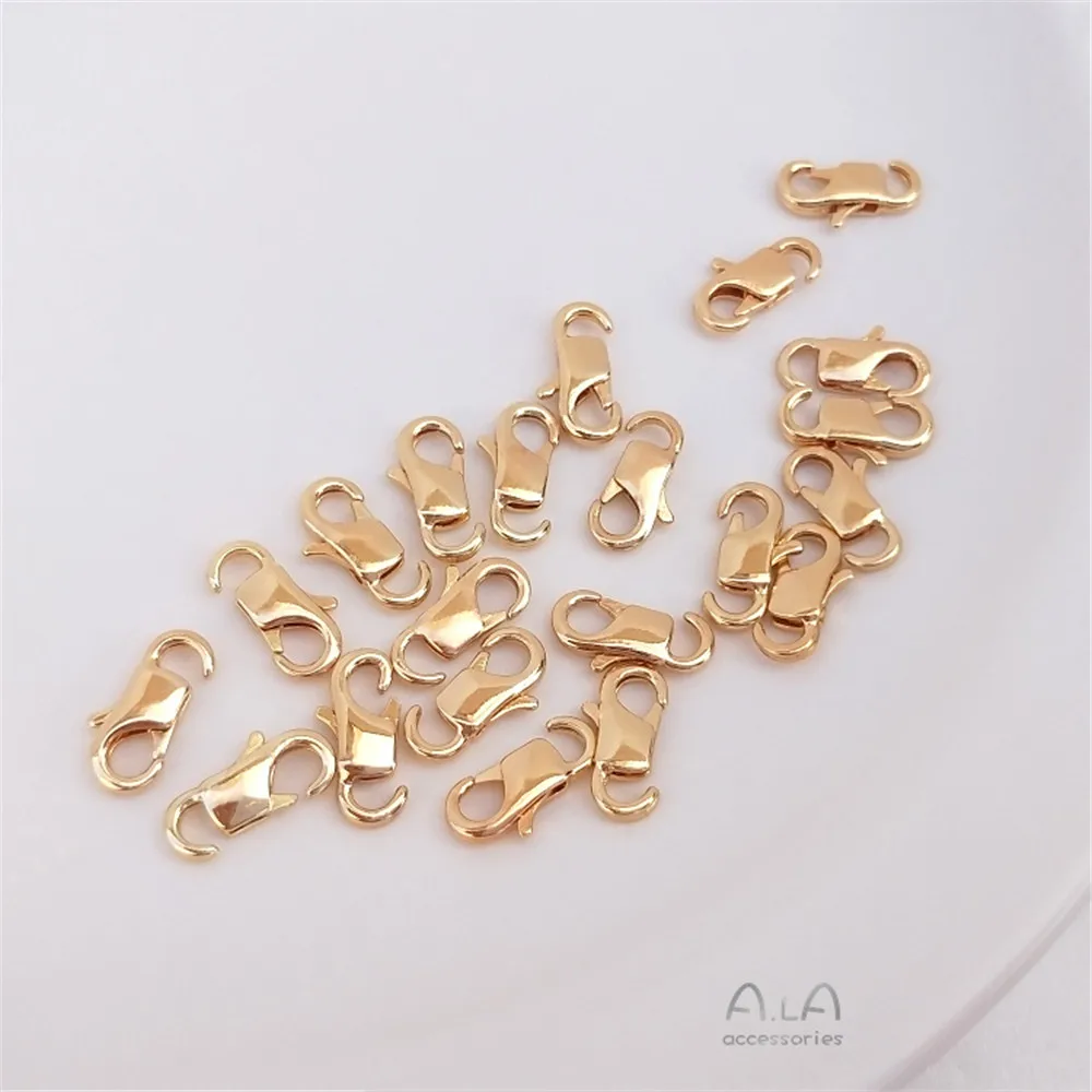 Рисунок 5 - Позолоченная Корейская открытая застежка-карабин 14 к