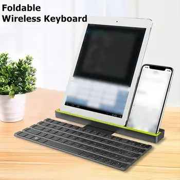 

Roll-Fold Wireless Keyboard Bluetooth Scroll Foldable Ultra-slim Mini Rechargeable For Ipad Phone Tablet PC Android IOS Windows