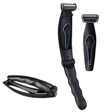 body back professional electric shaver hair trimmer body groomer face shaving machine electric razor beard trimer for men