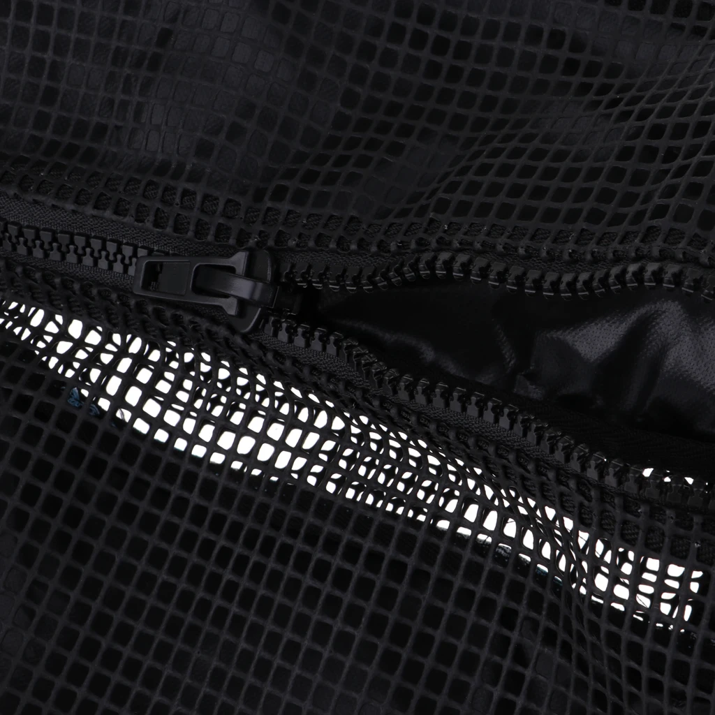 Durable Dive Mesh Duffel Bag Snorkeling Retractor Lanyard Holder Hook Carabiner Diving Bags for Water Sports