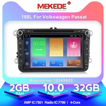 

Android 10 car radio GPS navigation player for vw Volkswage Superb Patrick Octavia jetta golf POLO with DVD GPS BT free shipping