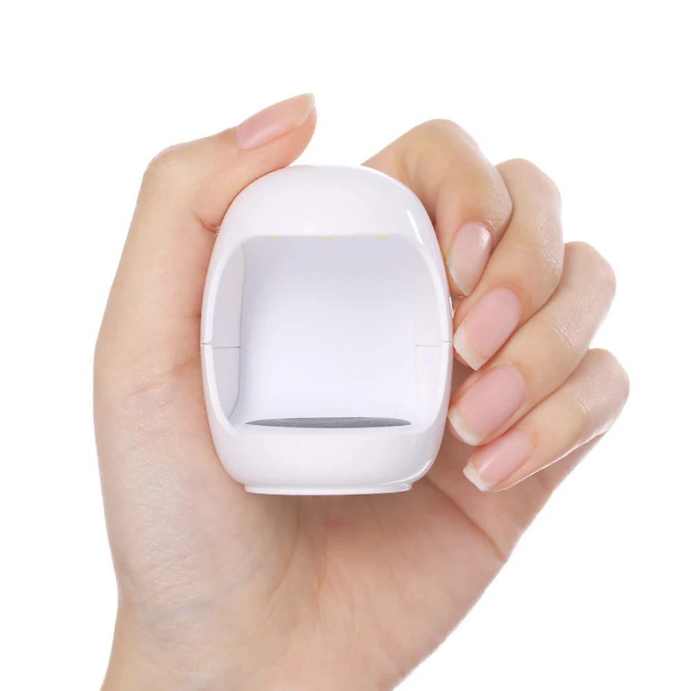 3W USB мини-лампа для ногтей портативная УФ светодиодная лампа для фотополимеризации 30s быстрая сушка отверждения света для гель-лака