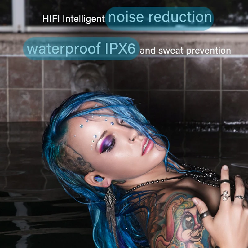 Беспроводные наушники Bluetooth 5,0, наушники с шумоподавлением, гарнитура Hi-Fi, стерео наушники G06 Tws, наушники для телефона PK G02
