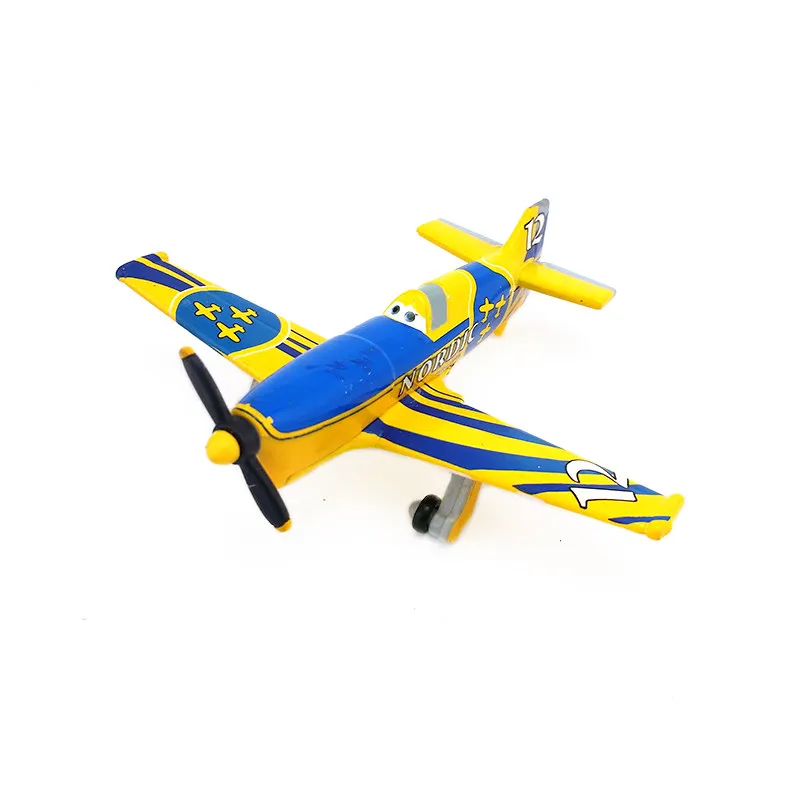 Disney Pixar самолет Дасти Crophopper El Chupacabra шкипер Ripslinger Металлический Литой самолет детские игрушки для мальчиков - Цвет: Nordic