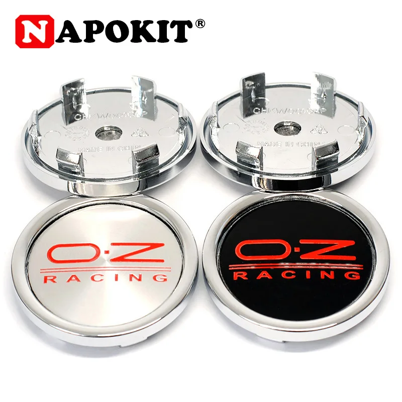 

4pcs/lot 65mm O.Z OZ RACING Car Wheel Center Hub Caps Badge Wheel Rim Hubcap Dust-proof Covers Logo Car Styling Accessories