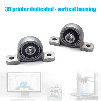

2Pcs Pillow Block Cast Housing 8 x 20 x 6mm Insert Ball Bearing for 3D Printer JR Deals