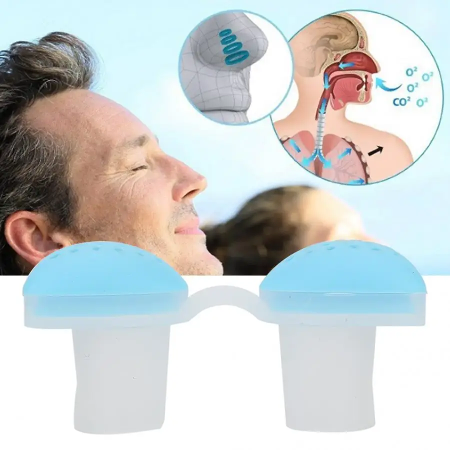 

Anti Snoring Device Silicone Gel Nose Breathing Apparatus Anti Snoring Device Health Care Accessory Sleep Snoring