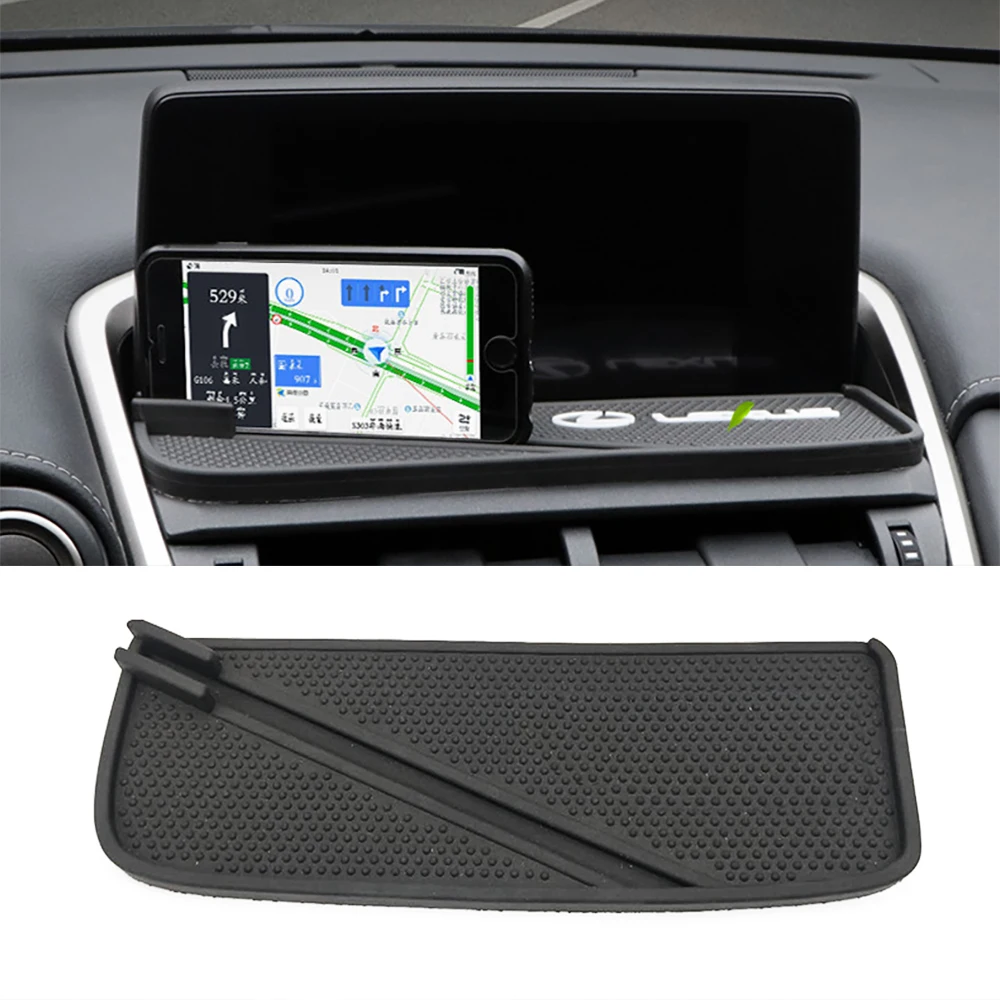 Car Non Slip Mat Car Dashboard Mat Non Slip Dash Mat Car Dashboard Anti-slip Mat Dash Mat Dashmat for Phone Navigation Fit For LHD LEXUS NX200T NX300H 2015 --