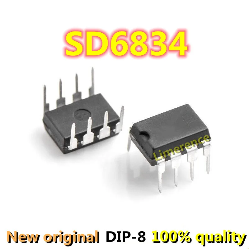 10 шт. SD6834 DIP-8 DIP новая Оригинальная поддержка переработки всех видов электронных