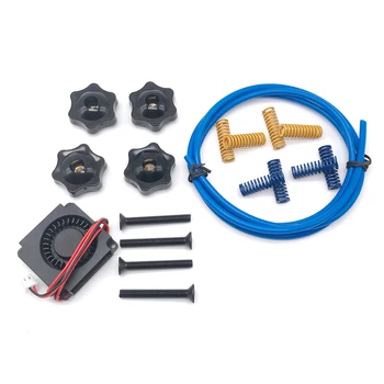 

Blower Fan DC Brushless Bearing Kit with Feeding Tube Springs M5 Screws for 3D Printer New Arrival