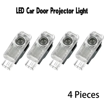

LED Car Door light For Quattro Sline S-Line Auto Emblem Logo Laser Projector Welcome Lamp for TT A1 A3 A8 A5 A6 Q5 Ghost Luces