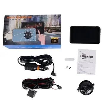 

A11 4.0"HD Car DVR Rear View Mirror Night Video Recorder Dual Cam Reversing Camera Driving Recorder HDMI Video Recorder