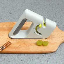 new Knife Sharpener 4 in 1 Diamond Coated&Fine Rod Knife Shears and Scissors Sharpening stone System Stainless Steel Blades