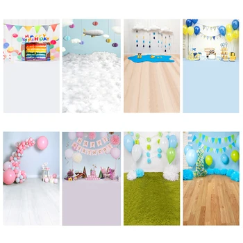 

0.9x1.5m Balloon Birthday Theme Background Cloth Backdrop Home Decoration Tablecloth Photography Props Backdrop for Photo Studio