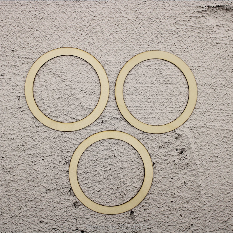 

Wooden Ring Shape For Crafts And Decoration - Laser Cut - Wood Circle - Large Wood Ring - Large Wood Circle - Wood Circles